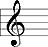 image of treble clef